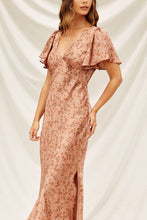 Load image into Gallery viewer, La Reina Floral Sheen Maxi Dress