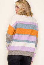 Load image into Gallery viewer, Golden Harvest Striped Sweater
