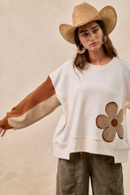 Load image into Gallery viewer, Amber Petals Patchwork Top