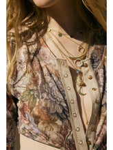 Load image into Gallery viewer, Tuscan Garden Floral Mesh Top