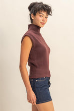 Load image into Gallery viewer, Harper Mock Neck Sleeveless Sweater