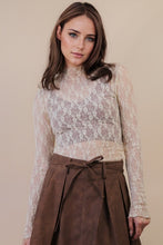 Load image into Gallery viewer, Mood Setter Mesh Lace Top