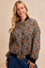 Load image into Gallery viewer, She's The One Floral Quilted Jacket