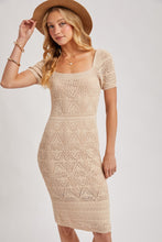 Load image into Gallery viewer, All Eyes On You Knit Dress