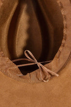 Load image into Gallery viewer, Flower Ribbon Bow Fedora Hat