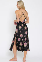 Load image into Gallery viewer, Rise Up Floral Midi Slip Dress