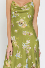 Load image into Gallery viewer, Stepping Out Cowl Neck Slip Dress