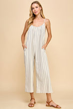 Load image into Gallery viewer, European Summer Striped Jumpsuit