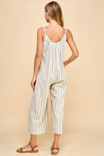 Load image into Gallery viewer, European Summer Striped Jumpsuit