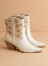 Load image into Gallery viewer, Della Floral Mesh Cutout Boot