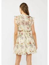 Load image into Gallery viewer, Whispering Wildflower Floral Mini Dress