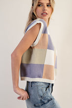 Load image into Gallery viewer, Be Squared Checkered Sweater