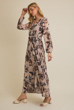 Load image into Gallery viewer, Cool Earth Floral Maxi Dress