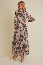 Load image into Gallery viewer, Cool Earth Floral Maxi Dress
