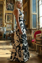 Load image into Gallery viewer, Black Tie Affair Halter Maxi Dress