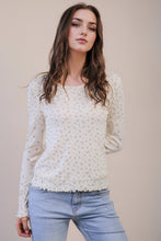 Load image into Gallery viewer, Cozy Classic Floral Knit Top
