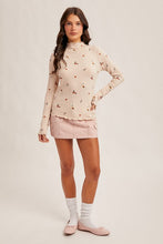 Load image into Gallery viewer, Emmie Floral Embroidered Rib Top