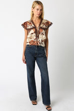 Load image into Gallery viewer, Autumn Romance Lace Trim Top