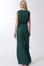 Load image into Gallery viewer, Emerald City Pleated Jumpsuit