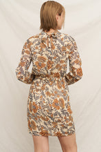 Load image into Gallery viewer, Rustic Romance Mock Neck Mini Dress