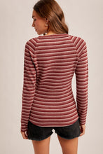 Load image into Gallery viewer, Fun Find Striped Knit Top