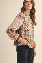 Load image into Gallery viewer, Perfection Patchwork Floral Top