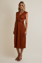 Load image into Gallery viewer, Spice It Up Textured Midi Dress
