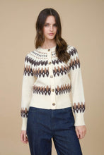 Load image into Gallery viewer, Aspen Fair Isle Cardigan