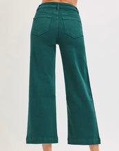 Load image into Gallery viewer, Zoey High Rise Crop Wide Leg Jeans