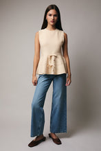 Load image into Gallery viewer, Perfection Bow Tie Peplum Top