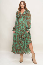 Load image into Gallery viewer, Sagewood Serenity Floral Maxi Dress