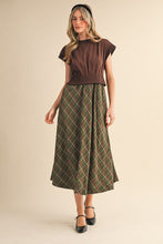 Load image into Gallery viewer, Merry Mocha Plaid Dress