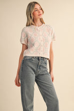 Load image into Gallery viewer, Clara Floral Short Sleeve Cardigan