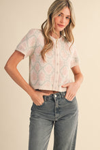 Load image into Gallery viewer, Clara Floral Short Sleeve Cardigan