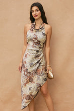 Load image into Gallery viewer, Whispered Romance Floral Halter Dress