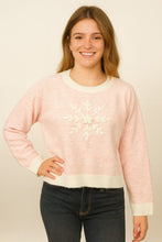 Load image into Gallery viewer, Snow Dream Snowflake Sweater