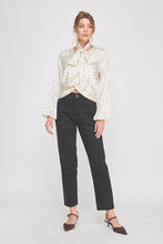 Load image into Gallery viewer, Effortless Elegance Polka Dot Blouse