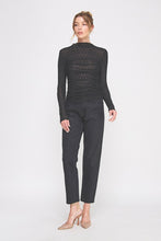 Load image into Gallery viewer, Nightlife Sparkle Lace Top