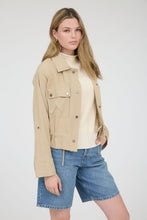 Load image into Gallery viewer, Stay A While Drawstring Jacket