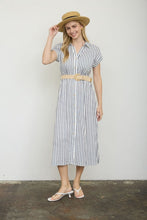 Load image into Gallery viewer, Coastal Radiance Shirt Dress