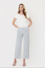 Load image into Gallery viewer, Ready For It Stripe Wide Leg Jeans