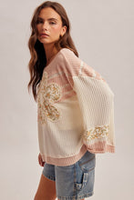 Load image into Gallery viewer, Sunlit Daisy Patched Waffle Top