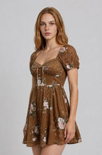 Load image into Gallery viewer, Little Prairie Floral Mini Dress