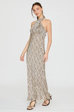 Load image into Gallery viewer, Wild Elegance Halter Maxi Dress