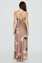 Load image into Gallery viewer, Mocha Bloom Maxi Dress
