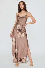 Load image into Gallery viewer, Mocha Bloom Maxi Dress