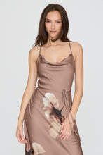 Load image into Gallery viewer, Mocha Bloom Maxi Dress
