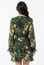 Load image into Gallery viewer, Enchanted Evening Floral Mini Dress