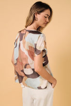 Load image into Gallery viewer, Good Times Abstract Print Top