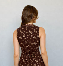 Load image into Gallery viewer, Espresso Yourself Floral Top